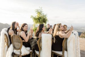 Black and Gold Wedding Party - Love and You Photography