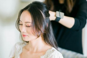 Bride Getting Ready - Donna Lams Photo