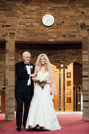 Father of the Bride Walking the Bride - Esvy Photography