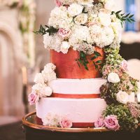 Floral Wedding Cake - Julian Ribinik Photography
