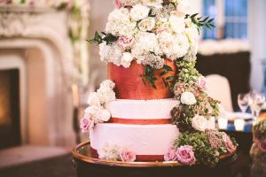 Floral Wedding Cake - Julian Ribinik Photography
