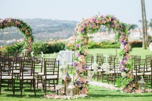Garden Wedding Arch - Donna Lams Photo