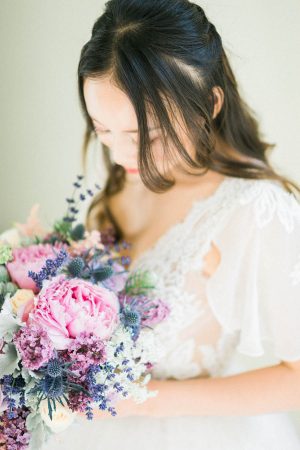 Garden Wedding Bouquet - Donna Lams Photo