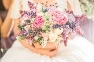 Purple Wedding Bouquet - Donna Lams Photo