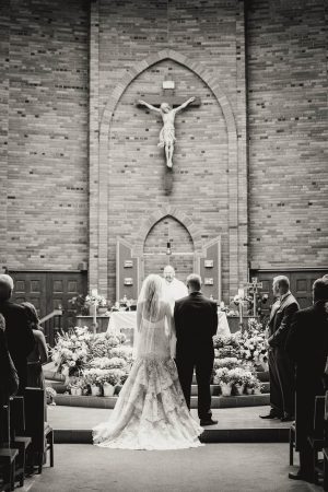 Gorgeous Wedding Church Ceremony - Esvy Photography