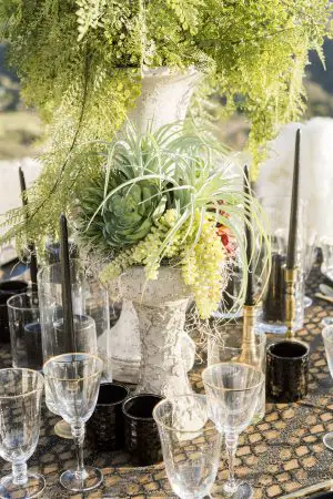 Greenery Centerpiece - Love and You Photography