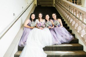 Lavender Bridal Party - Donna Lams Photo