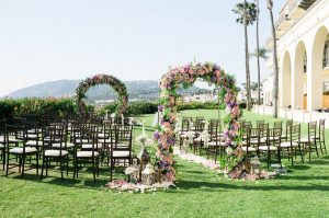Outdoor Wedding Arches - Donna Lams Photo