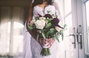 Purple Wedding Bouquet - Julian Ribinik Photography