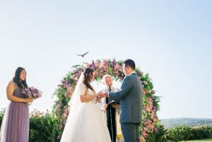 Scenic Wedding Ceremony - Donna Lams Photo