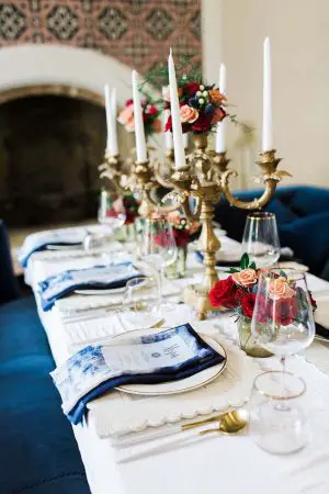 Vintage Wedding Tablescape - Harmony Lynn Photography