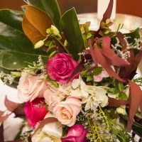 Wedding Ceremony flowersSophisticated Bridee - Anna Schmidt Photography