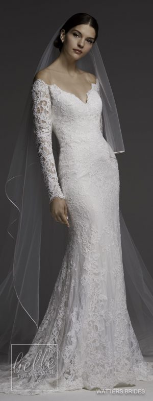 Winter Wedding Dress - Wedding Dresses by Watters Brides Spring 2018