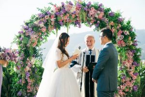Wedding Floral Arch - Donna Lams Photo