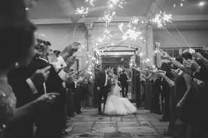 Wedding Sparklers - Julian Ribinik Photography
