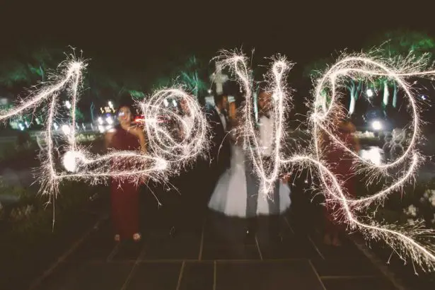Wedding Sparklers - Julian Ribinik Photography