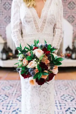 Winter Wedding Bouquet - Harmony Lynn Photography