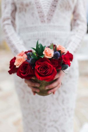 Winter Wedding Flowers - Harmony Lynn Photography