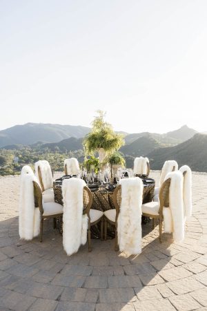 Winter Wedding Tablescape - Love and You Photography