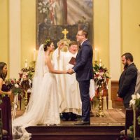 Winter Wedding ceremony - Anna Schmidt Photography