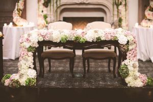 sweetheart bridal table - Julian Ribinik Photography