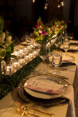 Greenery wedding table - Emily Leis Photography