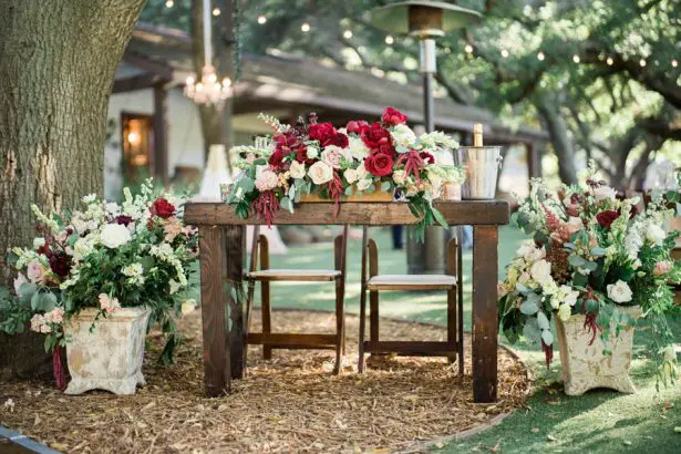 Wedding Sweetheart Table - Jenny Quicksall Photography