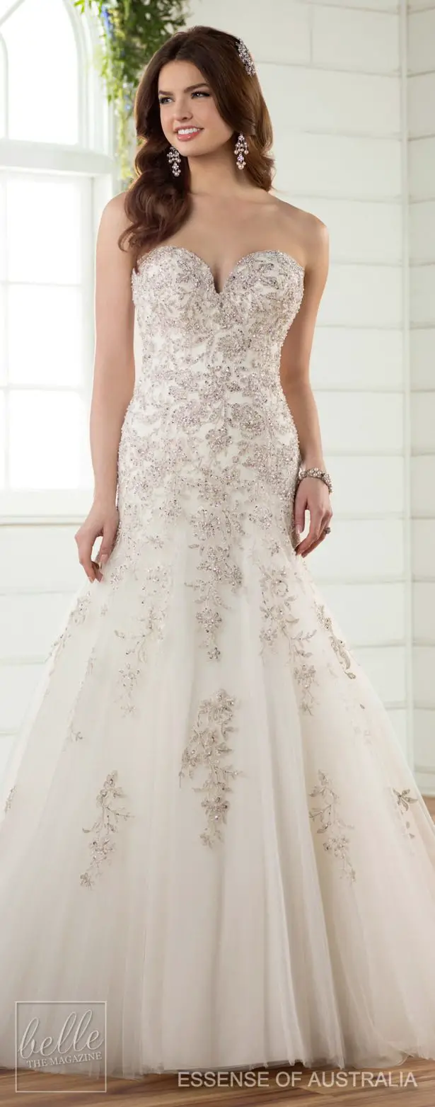 Wedding Dress by Essense of Australia Fall 2017