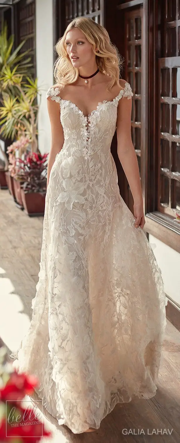 Wedding dress by Galia Lahav Couture Bridal - Fall 2018 - Florence by Night - Bryony