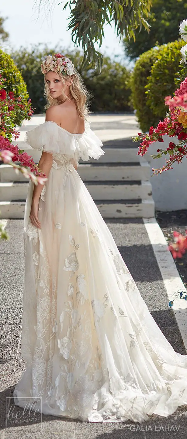 Wedding dress by Galia Lahav Couture Bridal - Fall 2018 - Florence by Night - Casablanca