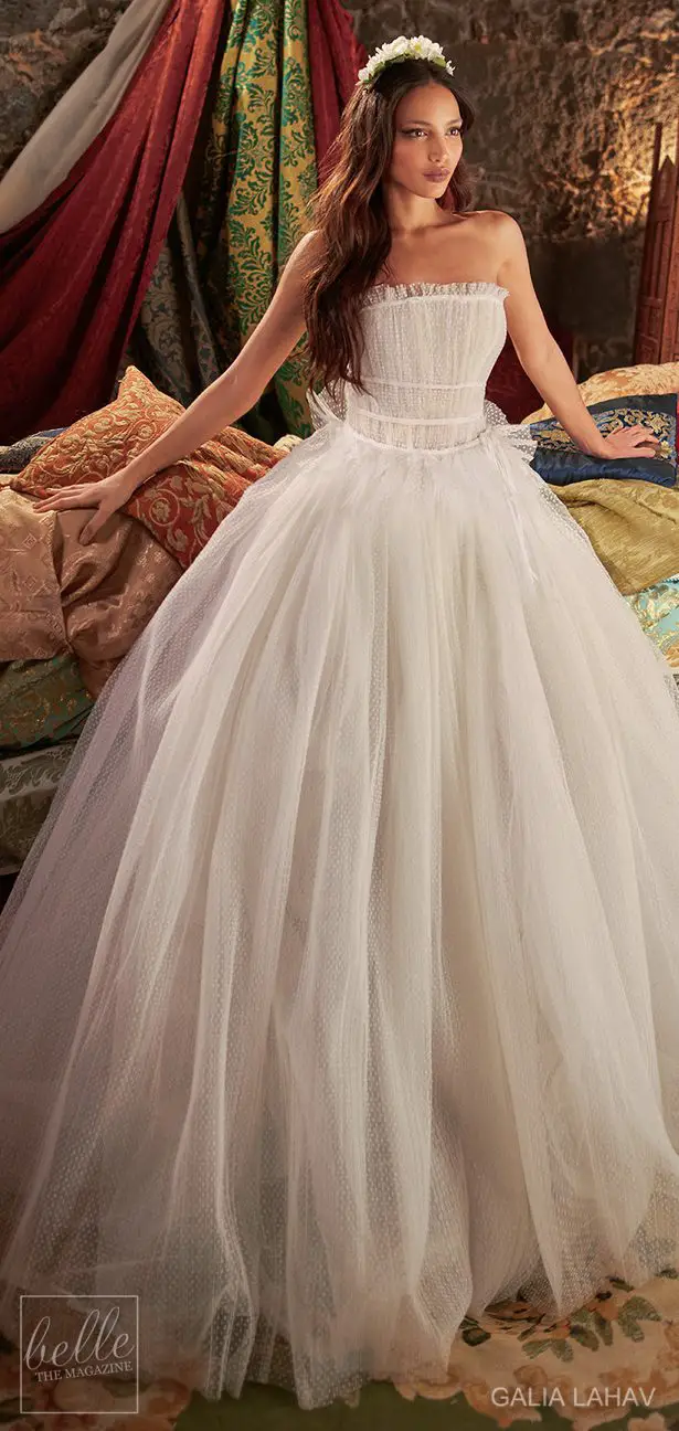 Wedding dress by Galia Lahav Couture Bridal - Fall 2018 - Florence by Night - Daffodill 