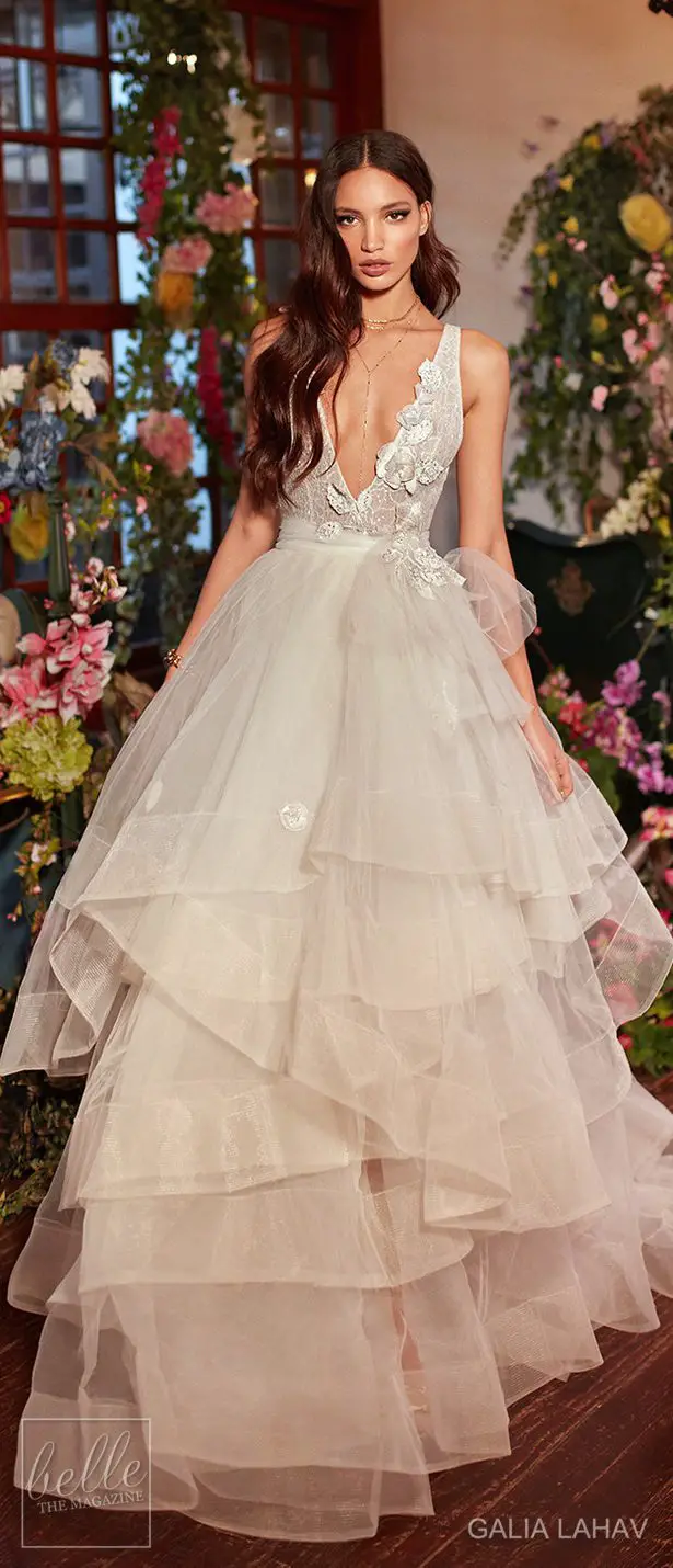 Wedding dress by Galia Lahav Couture Bridal - Fall 2018 - Florence by Night - Mila
