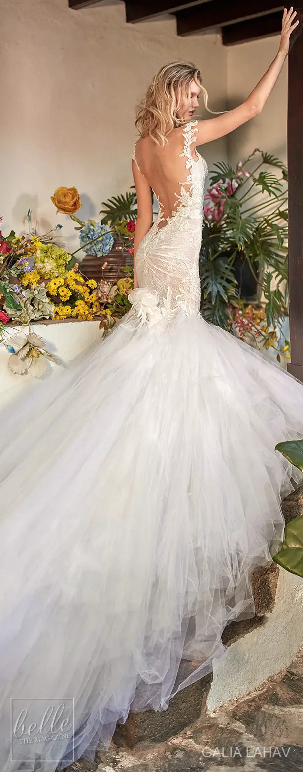 Wedding dress by Galia Lahav Couture Bridal - Fall 2018 - Florence by Night - Zenia