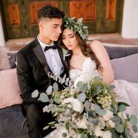 Bohemian Black Tie Wedding - Sparrow and Gold Photography