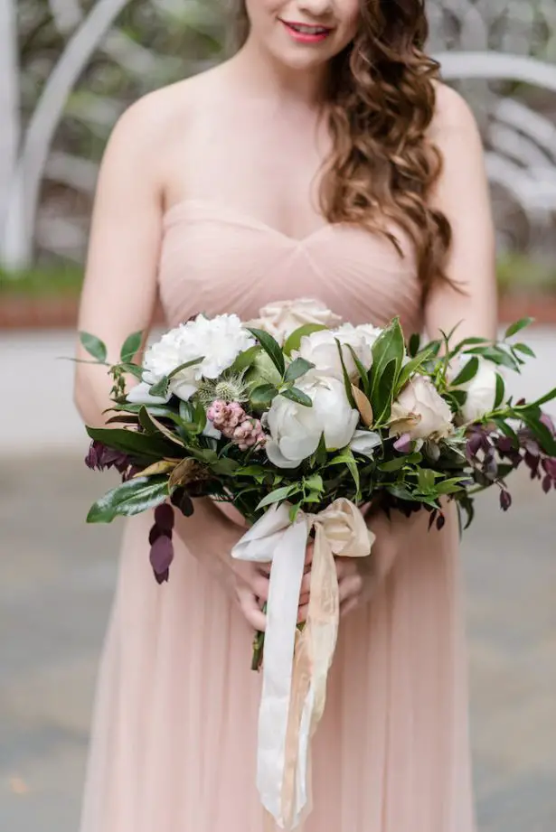 Bold and Romantic Bridesmaid Bouquet - KVC Photography