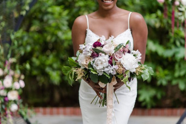 Bold and Romantic Wedding Bouquet - KVC Photography
