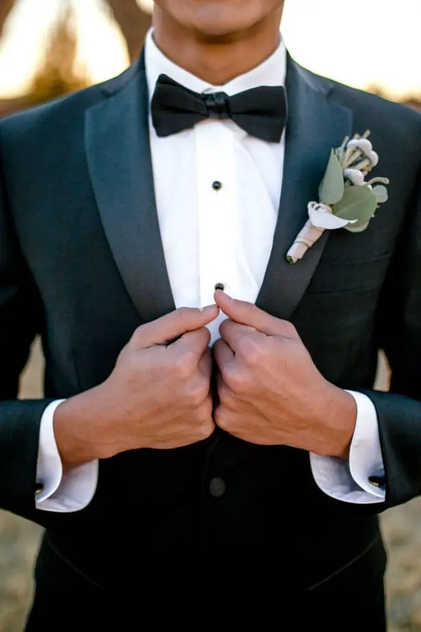Groom tuxedo - Sparrow and Gold Photography