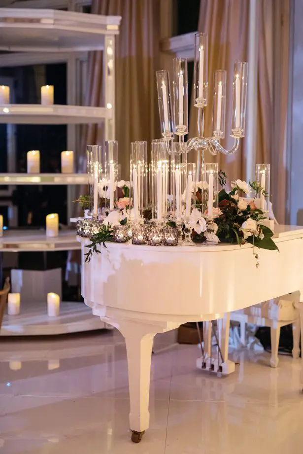 Long White Wedding Candles - ​Jana Williams Photography​