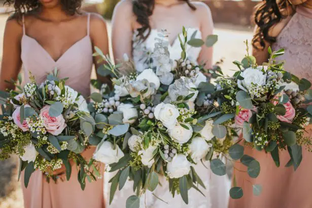 Organic Elegance Wedding Bouquets- Sparrow and Gold Photography
