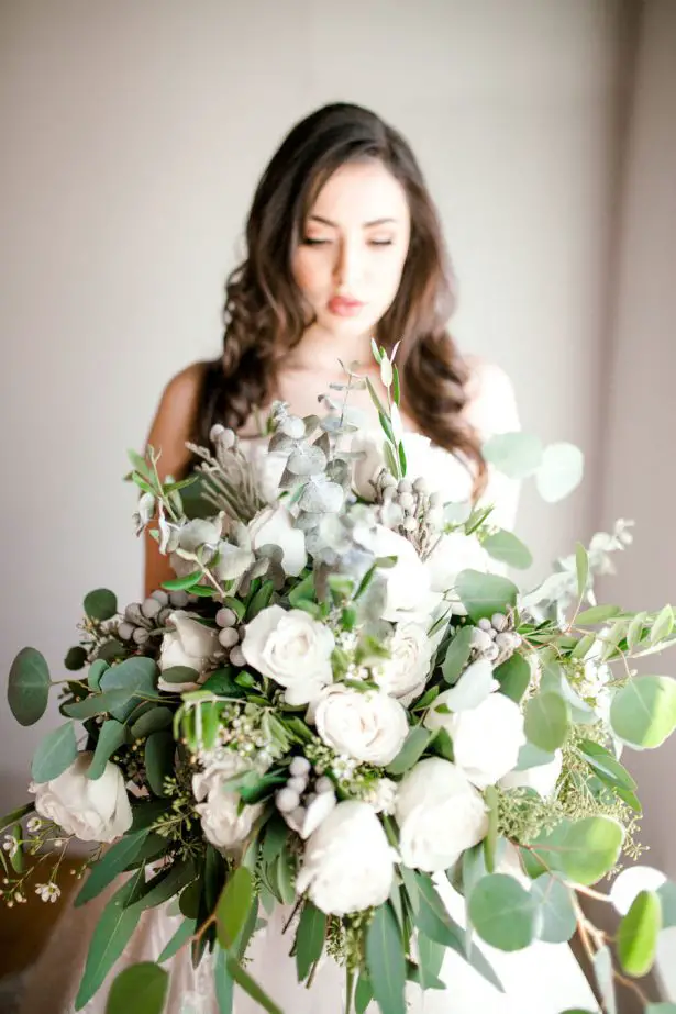 Organic Wedding Bouquet - Sparrow and Gold Photography