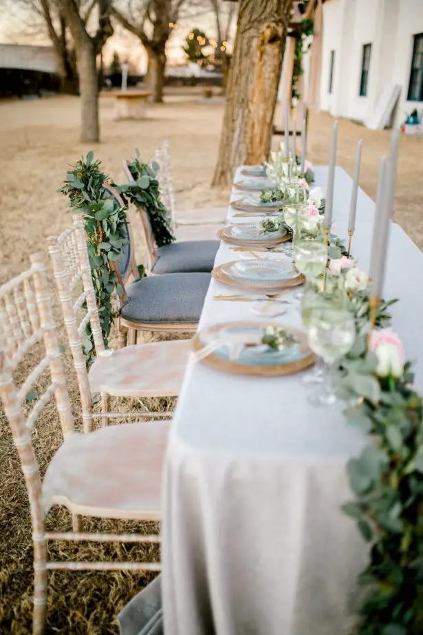 Organic Wedding tablescape - Sparrow and Gold Photography