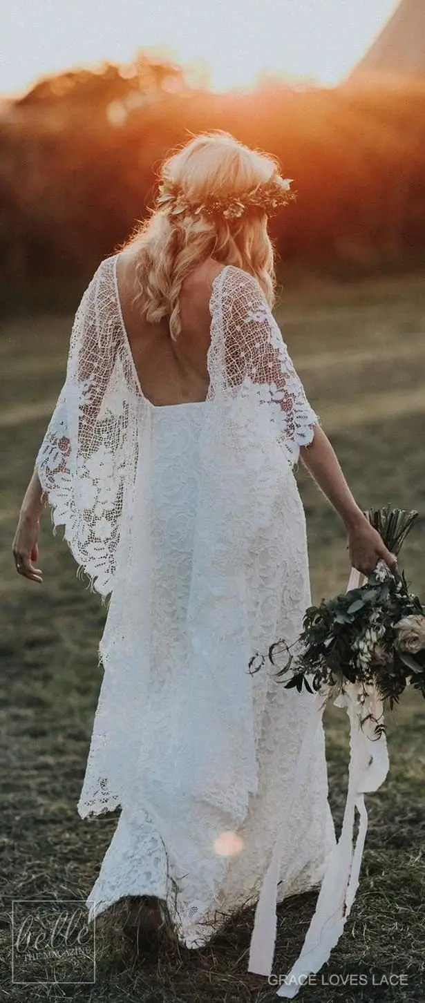 Rustic Wedding Dress by Grace Loves Lace