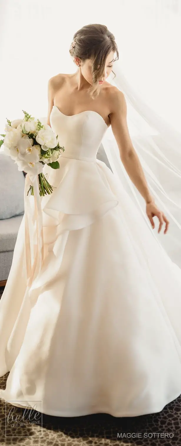 Simple Wedding Dress by Maggie Sottero