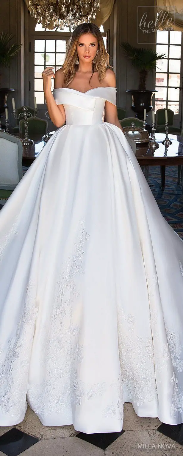 Simple Wedding Dress by Milla Nova
