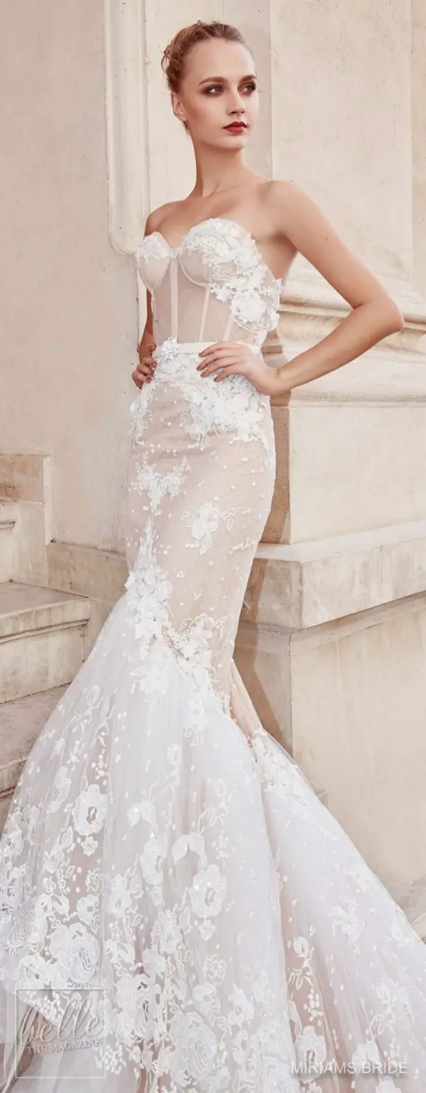 Wedding Dress by Miriams Bride 2018 Collection