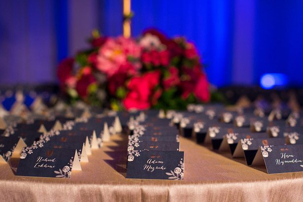 Wedding Escort Cards - Embrace Life Photography