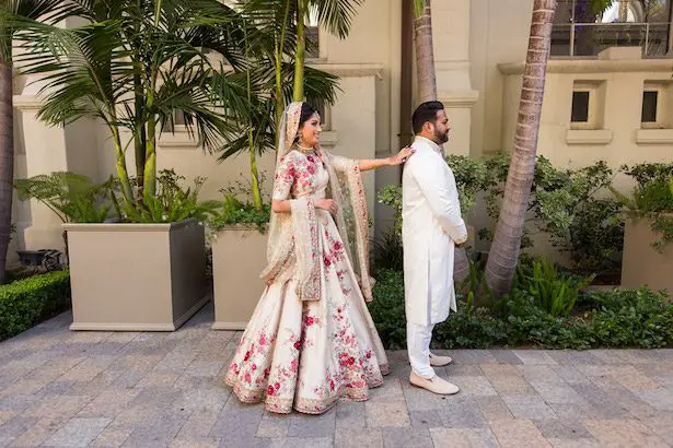 Wedding First look - Embrace Life Photography