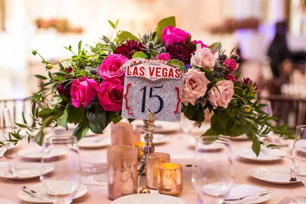 Wedding Table Number - Embrace Life Photography