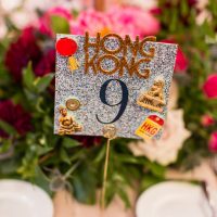Wedding Table Number - Embrace Life Photography