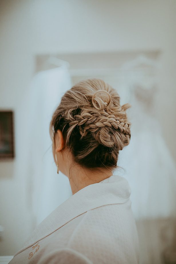 wedding updo - Ashley Layden Photography